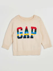 GAP Бебешки пуловер с лого на GAP GAP | Bezhov | Момчешки | 68-80