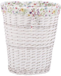 AdTrend Cos rufe, depozitare lemn salcie alb, textil multicolor 48 x 37 x 52 cm (112921B)
