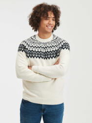 GAP Плетен пуловер с десен GAP GAP | Byal | МЪЖЕ | M