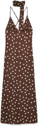 VERO MODA Rochie Vmelisa Long Singlet Scarf 10350647 19-1216 TCX chocolate martini