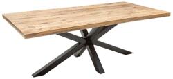 Invicta interior Masa dining dreptunghiulara Galaxie cu blat din lemn de mango, 160 cm (42257)