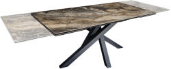 Invicta interior Masa de dining MARVELOUS 180-220-260cm ceramica aspect marmura taupe (43843)