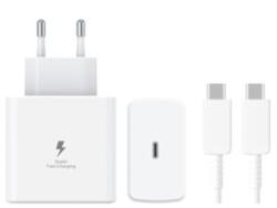 Flippy Incarcator Super Fast Charge, Flippy, Adaptor Fast Charge 45W, 5A, PD 3.0, Cablu 1m, Incarcator Fast Charge USB Type-C, Alb (136174)