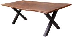 Invicta interior Masa de dining AMAZONAS 180cm picioare X lemn sheesham natural (6540192)