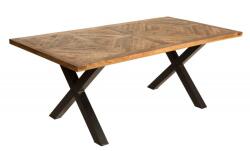 Invicta interior Masa dining dreptunghiulara Infinity Home cu blat din lemn de mango, 160 cm (39286)