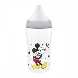 Nuk Flacon pentru bebeluși NUK Perfect Match cu control al temperaturii Disney Mickey 260 ml gri