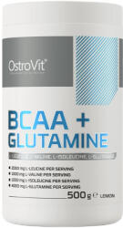 OstroVit BCAA + Glutamine, Lemon - 500 grams