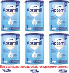 Aptamil Бебешко мляко Aptamil Pronutra 1 800 г пакет 6 броя