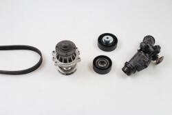 HEPU Pompa apa + Set curea transmisie cu caneluri HEPU PK04720TH (PK04720TH) - automobilus