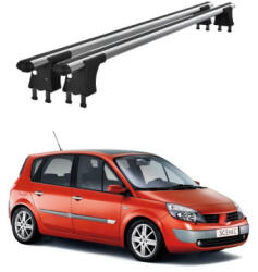  Bare transversale aluminiu pentru Renault Scenic II 2003-2008, puncte fixe (290526-18)