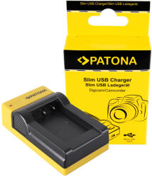 Patona PT151650 NP-BX1 Sony kompatibilis slim kivitel fényképezőgép akkumulátortöltő (PT151650)