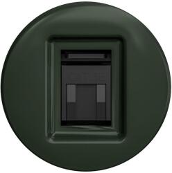 Reblig - Priză de date retro, fără ramă, verde (RG0090)