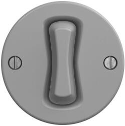 Reblig - Întrerupător retro pentru scară fără ramă, nr. 6, gri (RG0048)