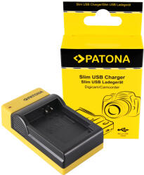 Patona PT151671 NB-13L Canon kompatibilis slim kivitel fényképezőgép akkumulátortöltő (PT151671)