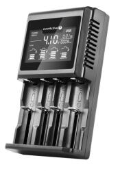 GP EverActive UC-4000 NiMH Li-Ion LiFePO4 AA/AAA/C/D univerzális akkumulátortöltő (UC-4000)