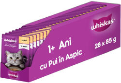 Whiskas Pure Delight Alutasakos Macskaeledel (Csirke) - 28x85 g