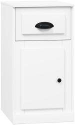 vidaXL fehér szerelt fa kisszekrény fiókkal 40 x 50 x 75 cm 18.2 kg (VD816480)
