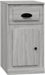 vidaXL szürke sonoma színű szerelt fa kisszekrény fiókkal 40x50x75 cm 18.4 kg (VD816486)