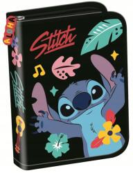 St. Majewski Penar St. Majewski Stitch - Black Aloha, cu 1 fermoar și 2 aripi (5903235679841) Penar