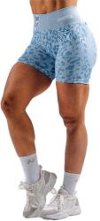 Nebbia Primal Push-Up Compression Leopard Shorts 856 blue leopard Női rövidnadrág XS