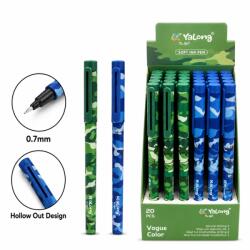  Химикал YaLong Soft Ink Pen 0.7 мм, камуфлажен дизайн