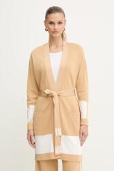 Elisabetta Franchi kardigán - bézs 38 - answear - 86 990 Ft