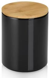 Kela (Германия) Канистер за съхранение kela cady керамичен - 1.7 л - черен (kela 15275)