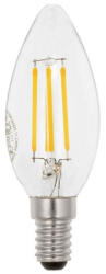 VITO LED filament gyertya izzó LEDISONE-2-CLEAR C35 E14 6W 660lm szabályozható 2700K (meleg fehér) 1518340 VITO (1518340)