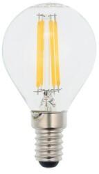 VITO LED filament izzó LEDISONE-2-CLEAR MINI GLOBE G45 6W 738lm E14 4000K (természetes fehér) 1518290 VITO (1518290)