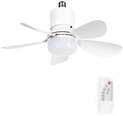 VITO FANLUX-B5 Mennyezeti ventilátor LED lámpával 6W 6500K 510lm 42CM fehér távirányító 2027730 VITO (2027730)