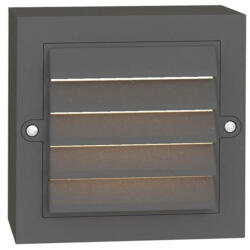 VITO LED kültéri lépcsővilágító lámpa ADRIA ST2G 6W 150lm 4000K (természetes fehér) IP65 135x135x42mm műanyag antracit 3230660 VITO (3230660)
