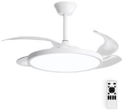 VITO LED mennyezeti ventilátor világítással FANLUX-D4 30W 3xCCT (3000K/4500K/6500K) 2250lm 106CM fehér távirányító 2027780 VITO (2027780)