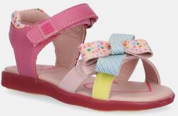 Agatha Ruiz de la Prada gyerekszandál bőrből - rózsaszín 26