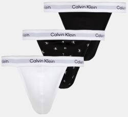 Calvin Klein Underwear tanga férfi pamut elasztánnal 3-as csomag - fehér L