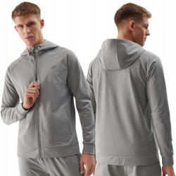 4F Férfi kapucnis pulóver 4F SWSM268 szürke 27M XL (4FWSS24TFSWM268-27M-XL)