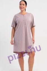 Vienetta Extra méretű gombos női hálóing (NHI7818 4XL)