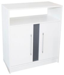 Spectral Mobila Comoda Verona Alb/Gri, 75 x 87 x 39 cm Comoda