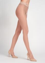 Legs Női bugyi nélküli harisnyanadrág csipkés derékrésszel Bézs 2640 Matte Legs 1/2