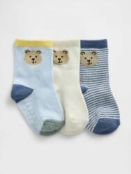 GAP Бебешки чорапи Бранан мечка, 3 чифта GAP GAP | Mnogotsveten | Момчешки | 3-6 месеца