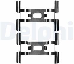 DELPHI Set accesorii, placute frana DELPHI LX0856 (LX0856)