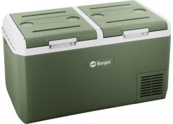 Berger Lada frigorifica auto 75 litri, cu compresor si functie de racire / congelare, 12/24/230V, dual zone (două compartimente)