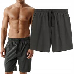 Atlantic Férfi Rövidnadrág Atlantic NMB-039 Khaki Pamut Komfort *XL (5907086026113)