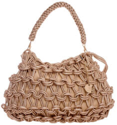 Bag to Bag Pălărie de paie Geantă de damă De umăr Aurie CN25012-GOLD (CN25012-GOLD)
