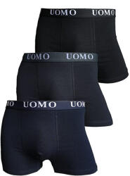Uomo Slipuri pentru bărbați Black, Anthracite, Dark Blue 3Pachet 1012-3P (1012-3P)