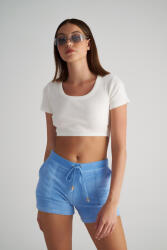 SugarFree Pantaloni Scurți Sport Prosop Pentru Femei Albaștri 19810000-309 (19810000-309)