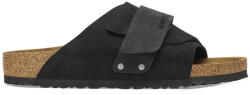 Birkenstock Kyoto Nubuck/Suede Leather Sandale pentru bărbați în Negru Culoare Potrivire Regular 1022350 (1022350)