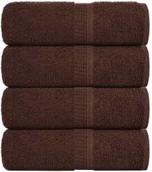 vidaXL Кърпи за пране FROGN 4 бр. Кафяви 30x30 см 360 г/м2 (136753)