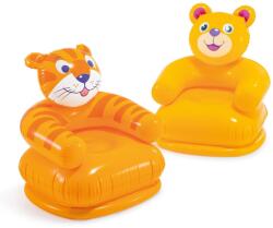Intex Vidám Állatok felfújható gyerekszék 65 x 64 cm Intex 68556 medve (68556-01)