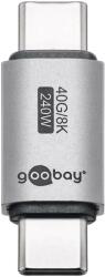 Goobay USB 4.0 Type C cuplare Silver 3cm 74448 (74448)