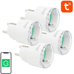 Gosund SET 4 Prize inteligente WiFi Gosund SP111, 16A, Monitorizare consum (GOS6972391282157)